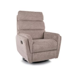 Fotel rozkładany bujany obracany podnóżek relax Argos RAVEN 30 beż Signal