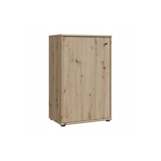 Komoda L/P wysoka 85,5 cm z półkami ARCHBOX T2KK214-D78 dąb artisan Forte