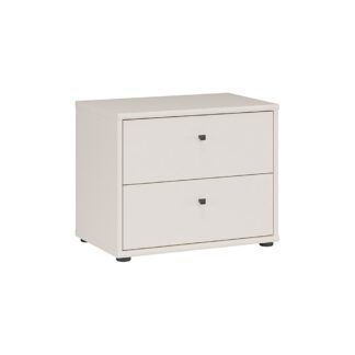 Komoda szafka nocna szauflady ARCHBOX T2KK011-D78 beż piaskowy Forte 54cm