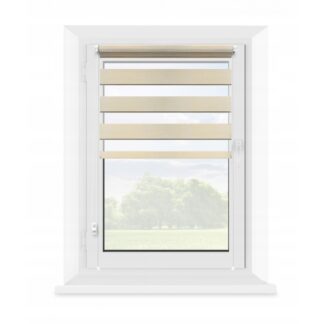 Roleta okienna klasyczna dzień noc N MARDOM 114 x 140 kol. beżowy
