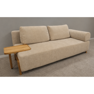 Sofa / Kanapa TINY z funkcją spania oraz stolikiem tkanina SORENO 682